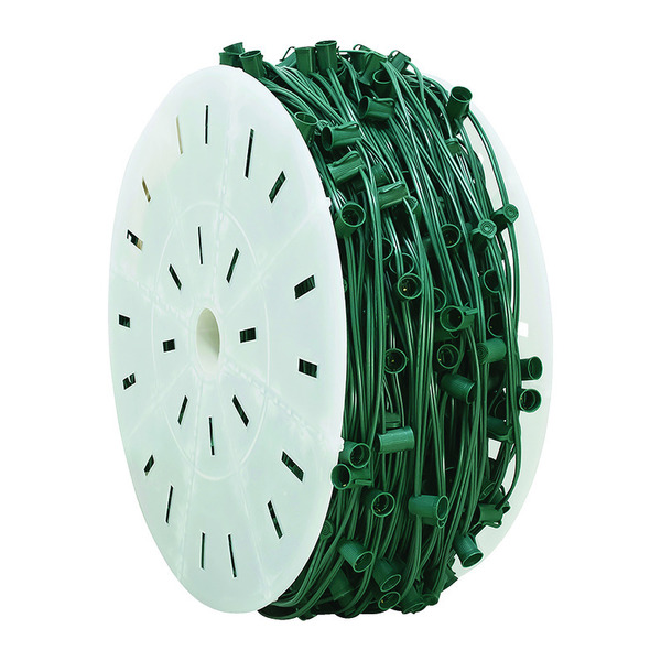 Holiday Bright Lights Cord Reel C9 Grn 500' C9500GC-12